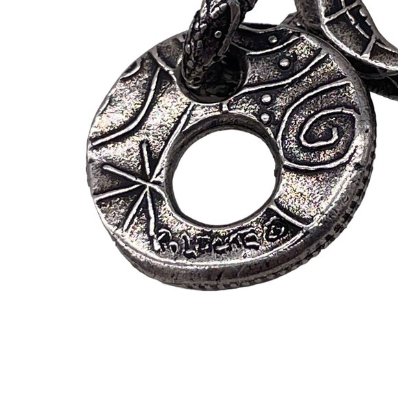 Patricia Locke Chunky Large Link Multi Crystal Chain Necklace RARE N229 - Picture 6 of 7